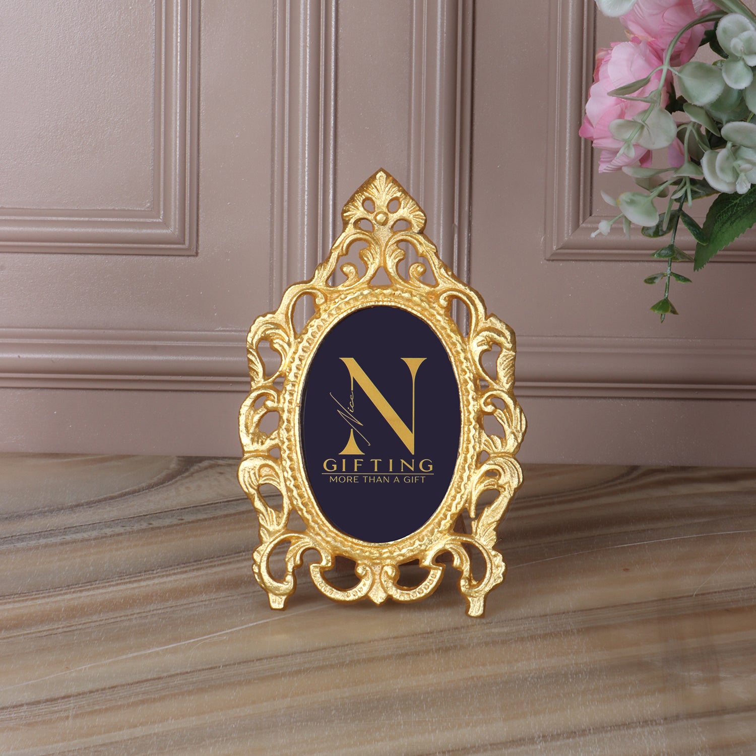 Elegant Golden Photo Frame