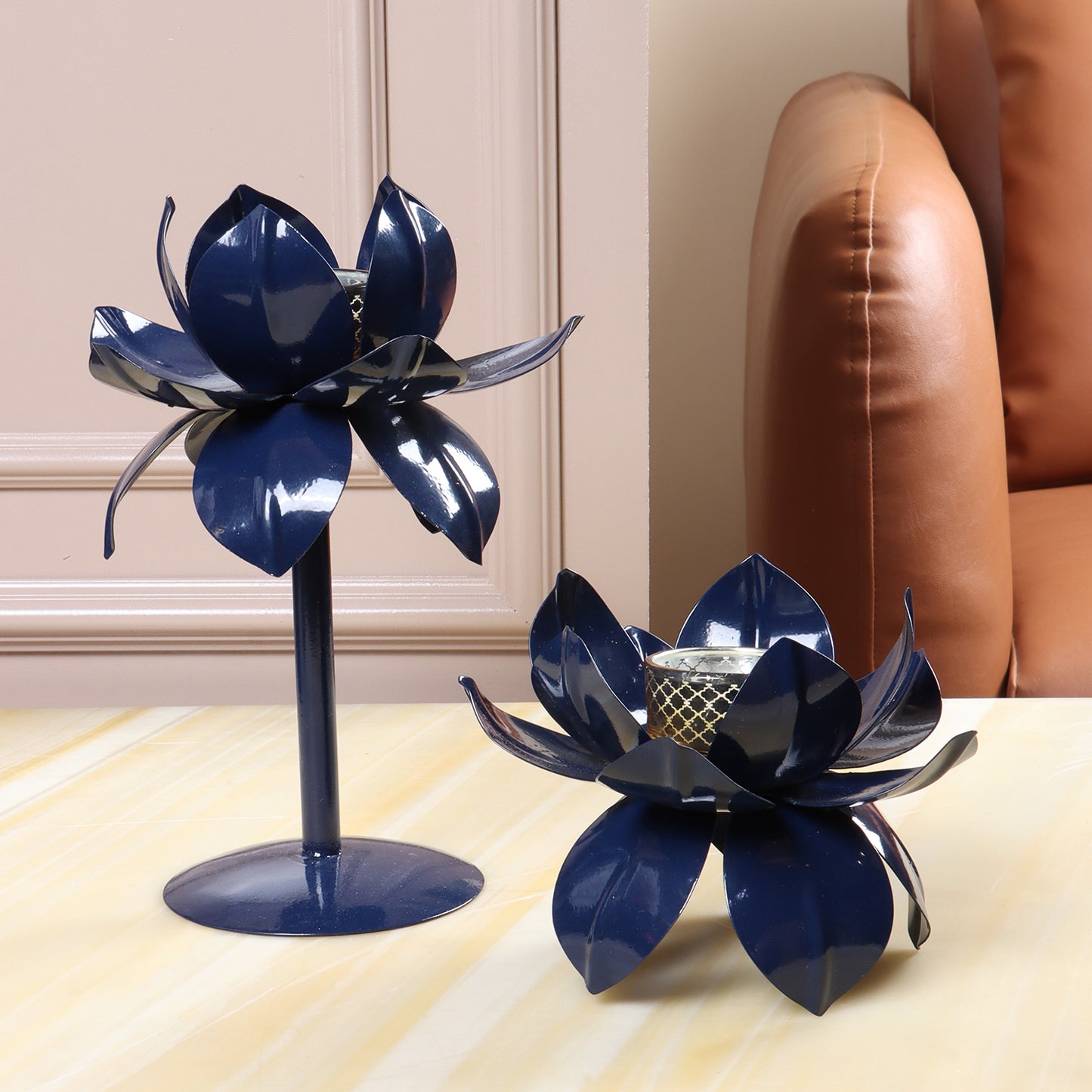 Lotus Blossom Candle Holder