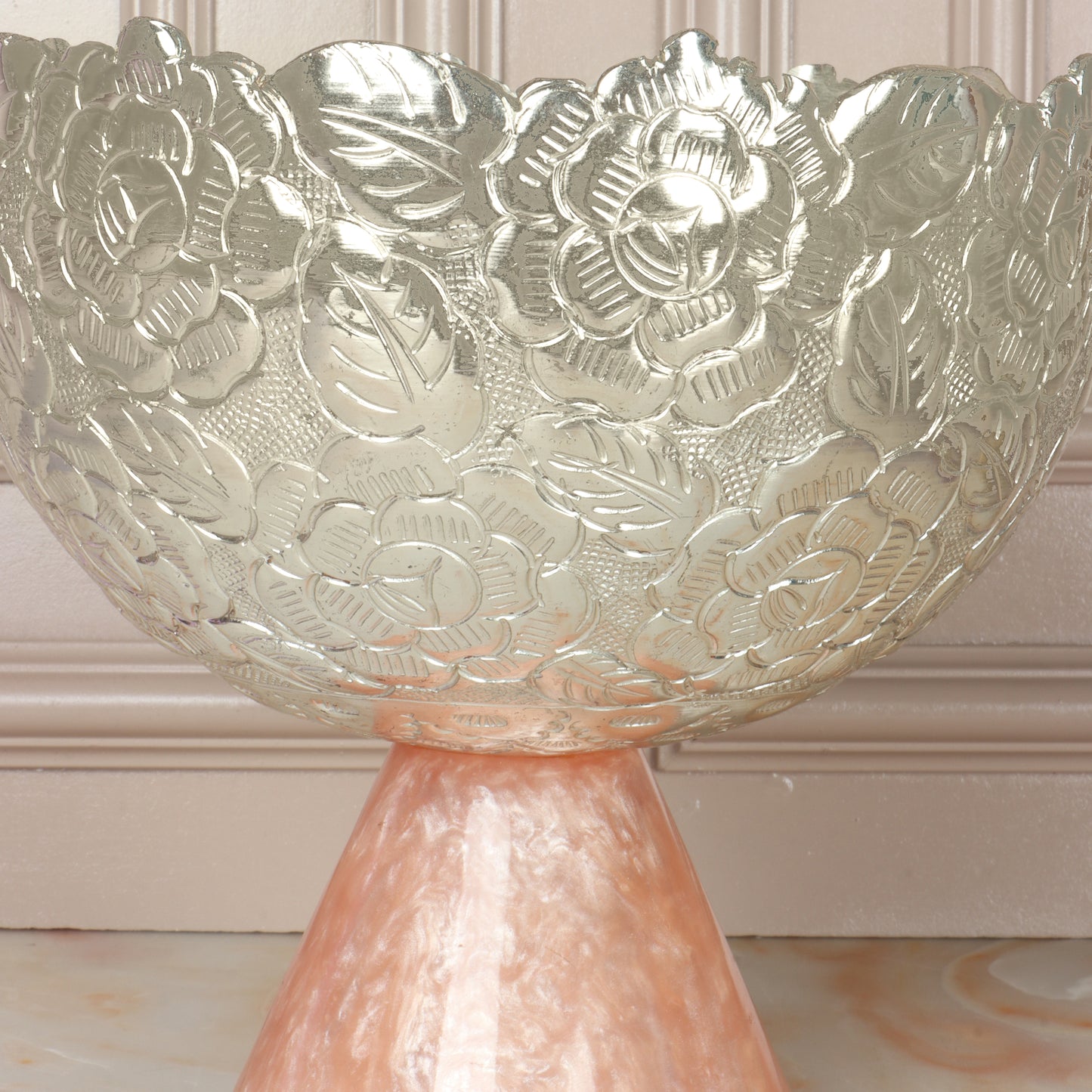 German Silver resin basket