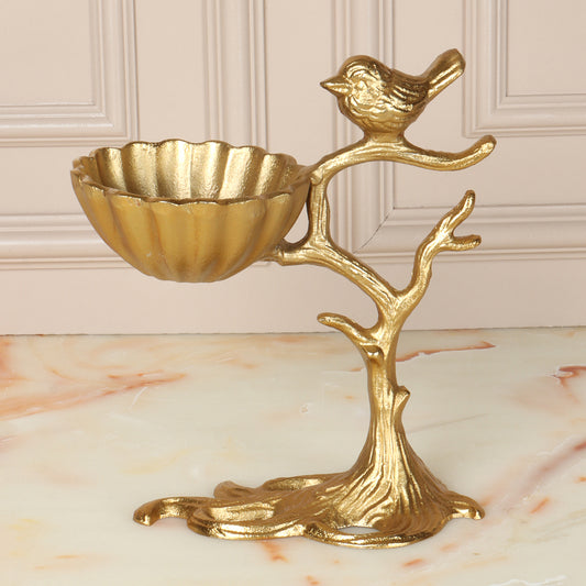 Gold Rush Metal Bowl Stand